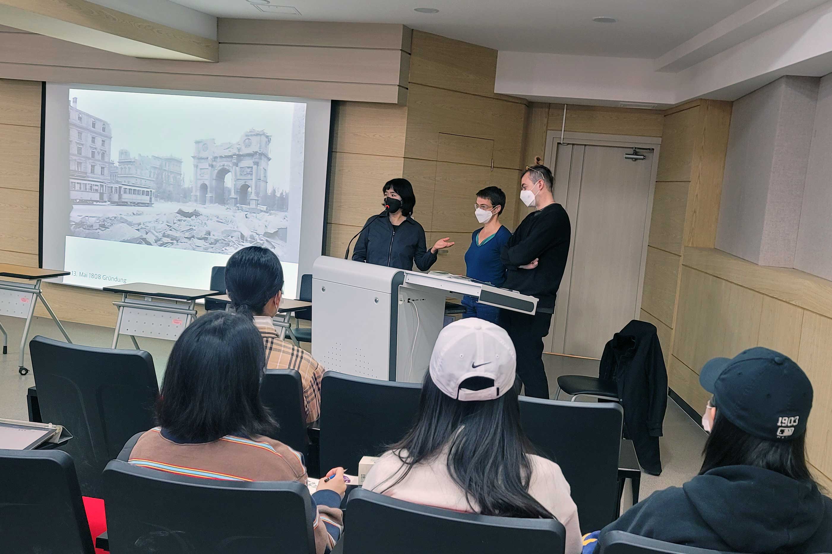 론제가 프로젝트의 광주 조선대학교 방문